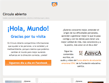 Tablet Screenshot of circuloabierto.es